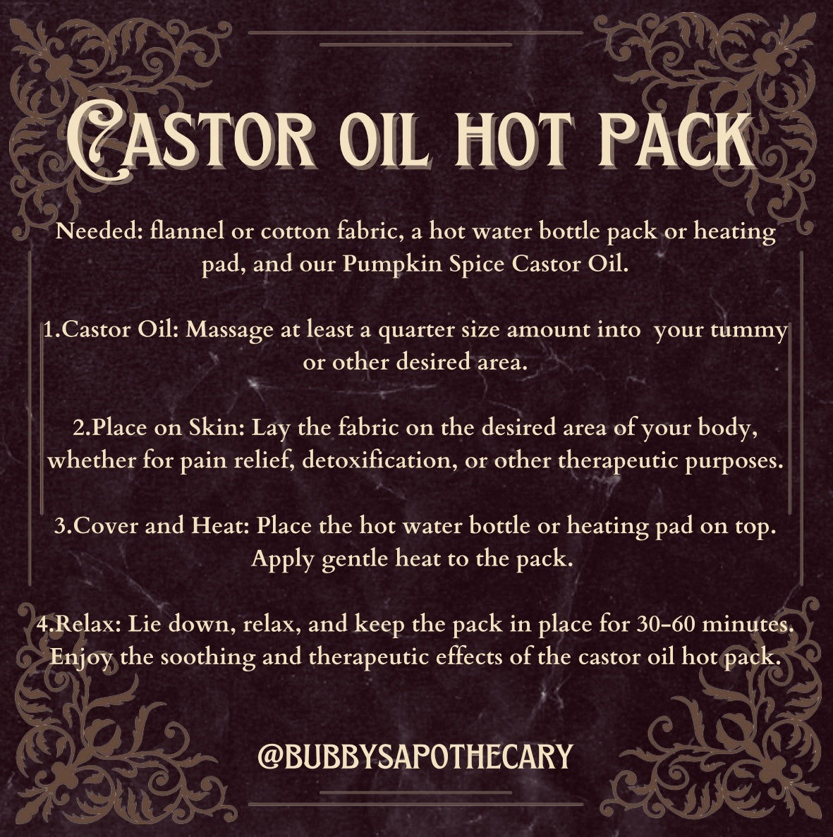 Pumpkin Spice Castor Oil